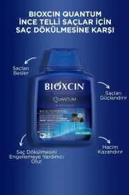 Bioxcin Quantum Yağ Dengeleyici Şampuan - Yağlı Saçlar İçin Temizlik ve Derin Bakım 300 ml - 4