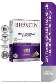 Bioxcin Siyah Sarımsak Özlü Şampuan - Saç Dökülmesi Karşıtı Güçlendirici Bakım 300 ml - 