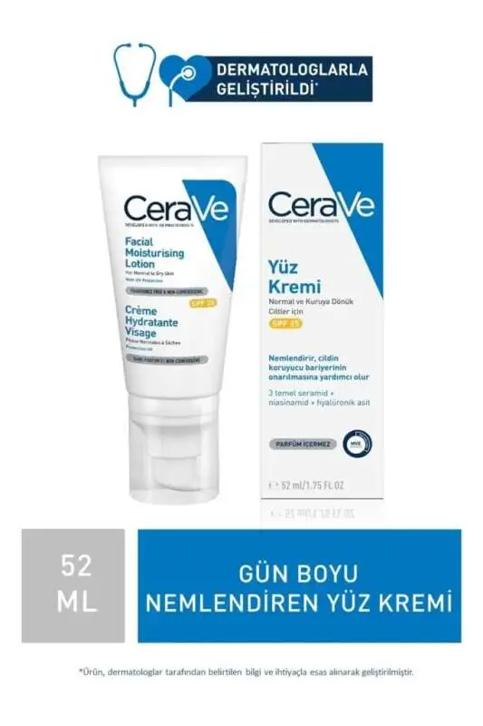 CeraVe Yüz Kremi SPF 25 52 Ml - 1