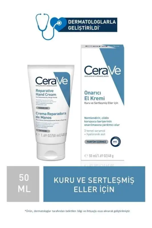 CeraVe Reparative Hand Cream 50 ml | Onarıcı El Kremi - 1