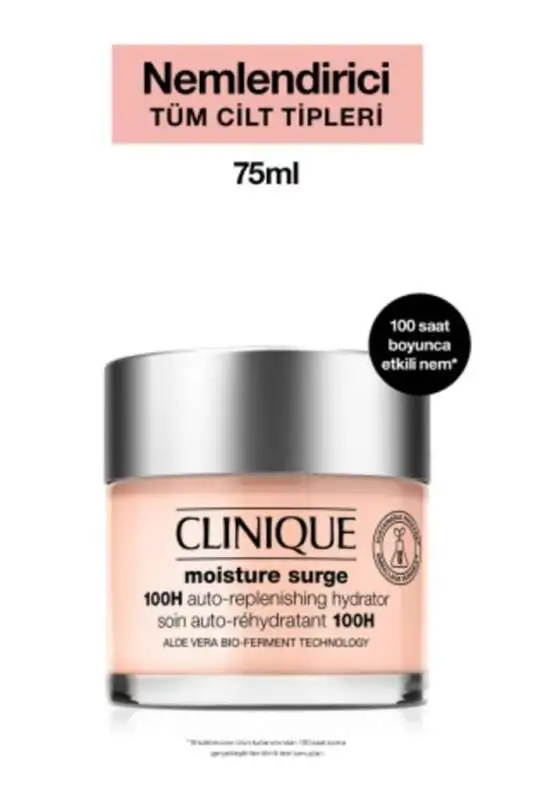 Clinique Moisture Surge 100H Nemlendirici Jel Krem 75ml - 1