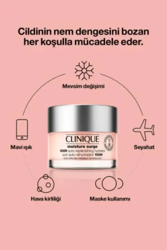 Clinique Moisture Surge 100H Nemlendirici Jel Krem 75ml - 4