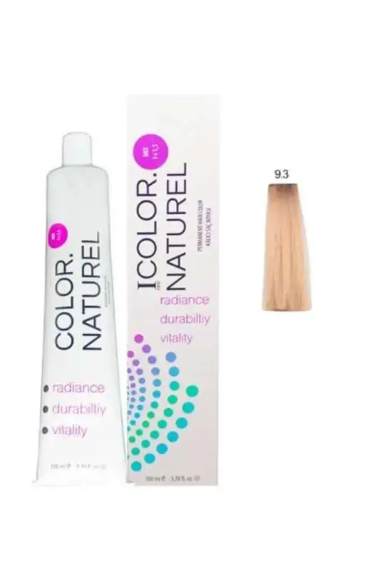 Color Naturel 9.03 Saç Boyası 100 ml | Açık Küllü Sarı - 1