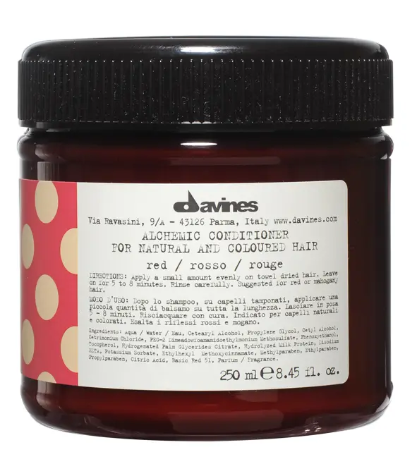 Davines Alchemic Red Kızıl Saçlar için Krem 250 ML - 1