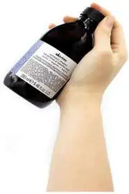 Davines Alchemic Silver Gümüş Şampuan 280 ml | Sarı Tonları Azaltan ve Soğuk Işıltı Sağlayan Şampuan - 5