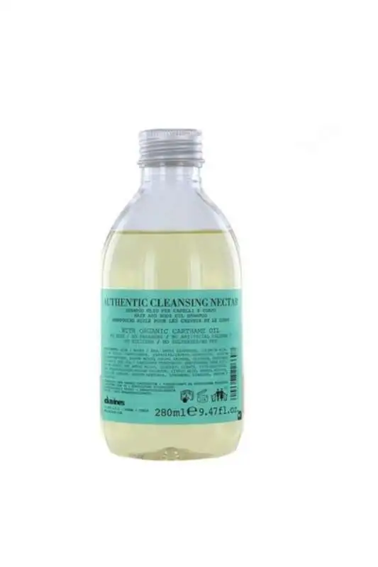Davines Authentic Cleansing Nectar Arındırıcı Şampuan 280 ml | Hassas ve Doğal İçerikli Saç ve Vücut Temizleyici - 1