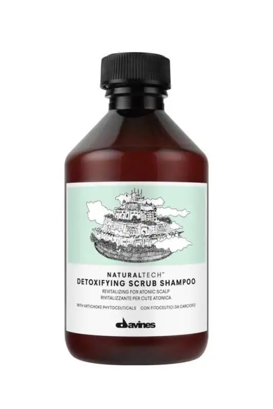 Davines Detoxifying Scrub Arındırıcı Şampuan 250 ml | Saç ve Baş Derisi Temizliği - 1