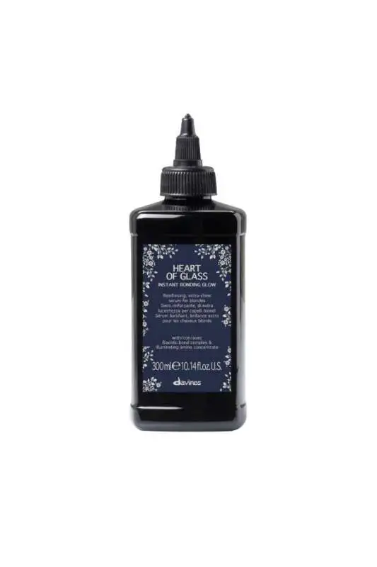 Davines Heart Of Glass Instant Bonding Glow 300 ml | Anında Saç Onarımı ve Parlaklık - 1