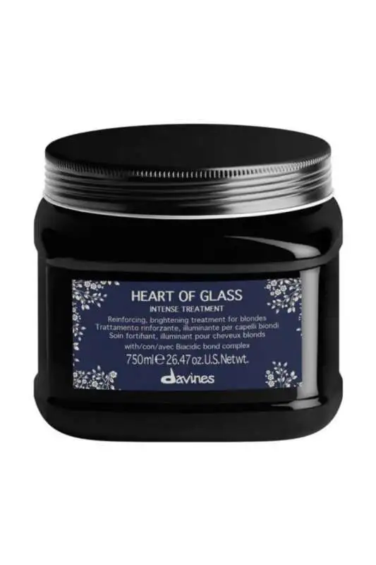 Davines Heart Of Glass Sarı Saçlar İçin Geliştirici Maske 750 ml | Renk Koruyucu ve Onarıcı Bakım - 1