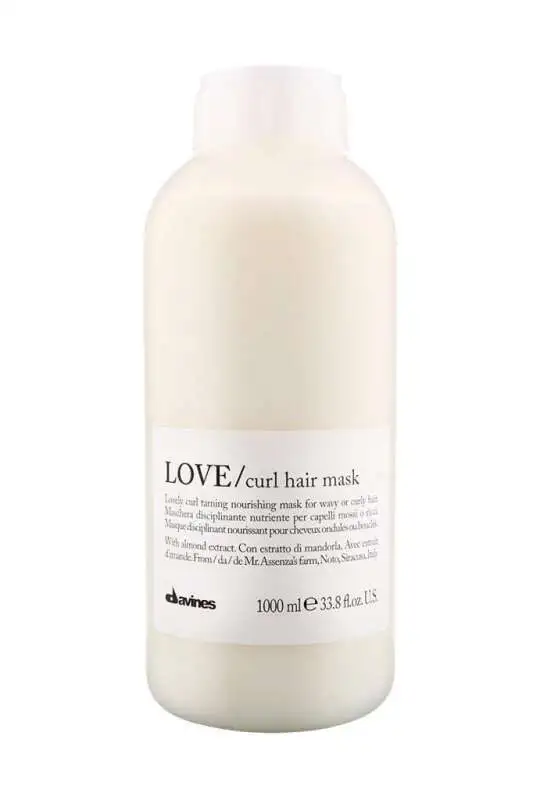 Davines Love Curl Hair Bukle Belirginleştirici Saç Maskesi 1000 ml | Dalgalı ve Bukleli Saçlar İçin Derinlemesine Bakım - 1