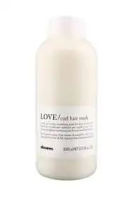 Davines Love Curl Hair Bukle Belirginleştirici Saç Maskesi 1000 ml | Dalgalı ve Bukleli Saçlar İçin Derinlemesine Bakım - Davines