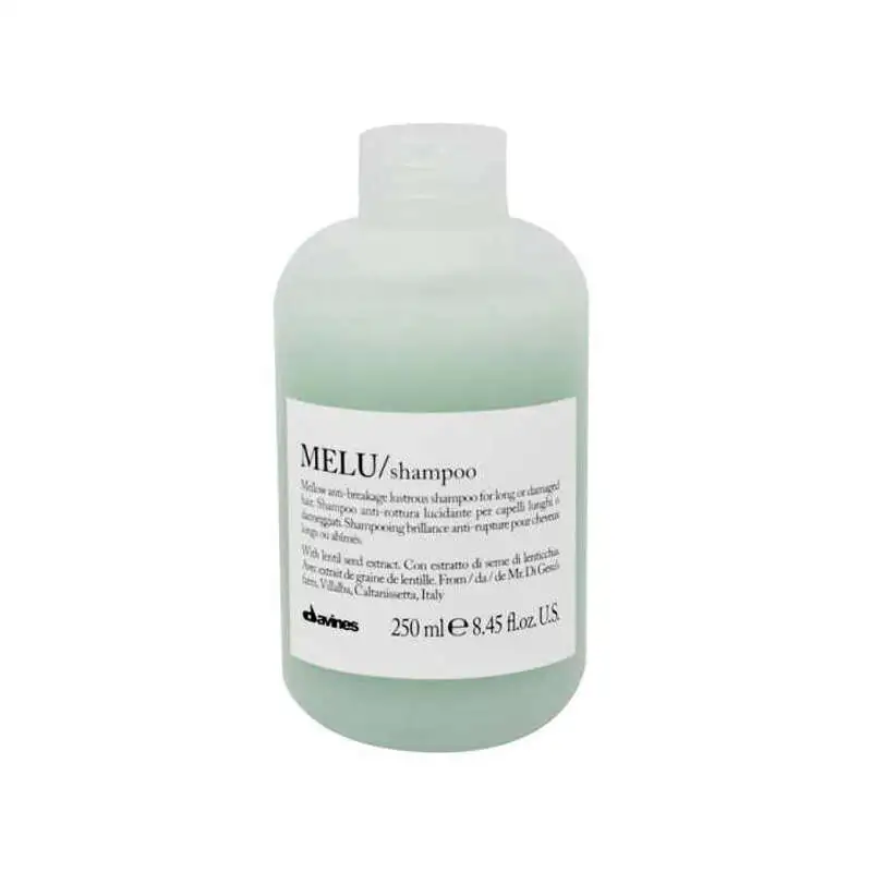 Davines Melu Mellow Kırılma Önleyici Parlaklık Şampuanı 250 ml | Hassas ve Uzun Saçlar İçin Güçlendirici Bakım - 1
