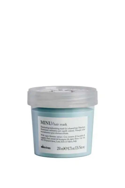 Davines Minu Boya Koruyucu Saç Maskesi 250 ml | Boyalı Saçlar İçin Nemlendirici ve Onarıcı Bakım - 1