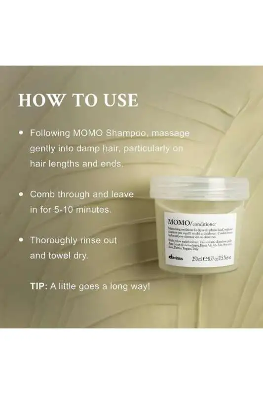 Davines Momo Conditioner 250 ml | Nemlendirici Saç Kremi - 3