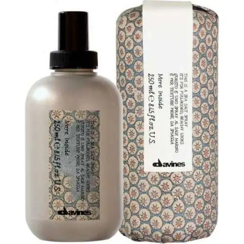 Davines More Inside Sea Salt Deniz Tuzu Spreyi 250 ml | Hacim ve Doğal Dalga Veren Saç Spreyi - 1