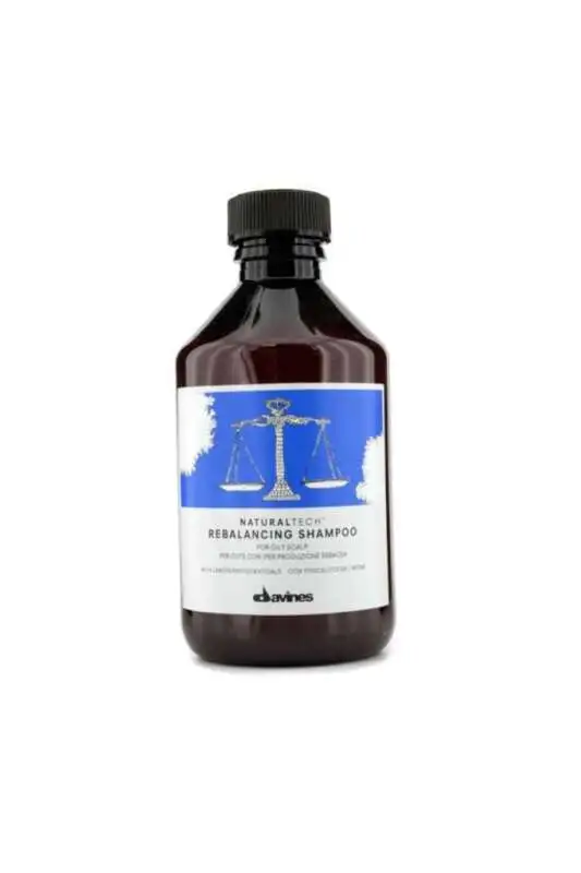 Davines Naturaltech Rebalancing Şampuan 250 ml | Sebum Dengeleyici & Yağlı Saçlar İçin Arındırıcı Bakım - 1