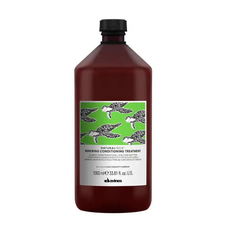 Davines Naturaltech Renewing Gençleştirici Canlandırıcı Krem 1000 ml | Tüm Saç ve Baş Derisi Tipleri İçin - 1
