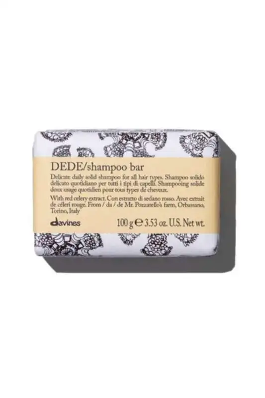 Davines Dede Shampo Bar Günlük Hassas Katı Şampuan 100 ml - 1