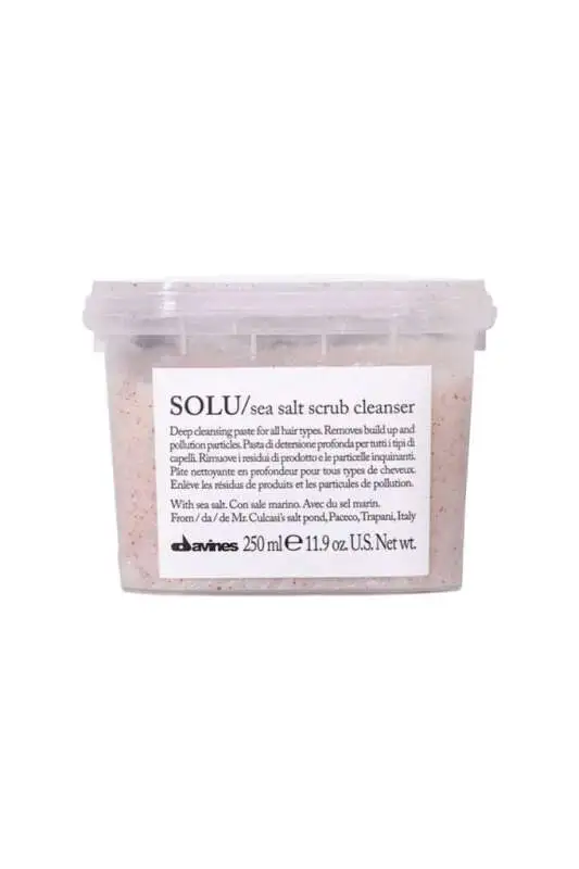 Davines Solu Salt Scrub 250 ml | Saç Derisi Arındırıcı ve Canlandırıcı Peeling - 1