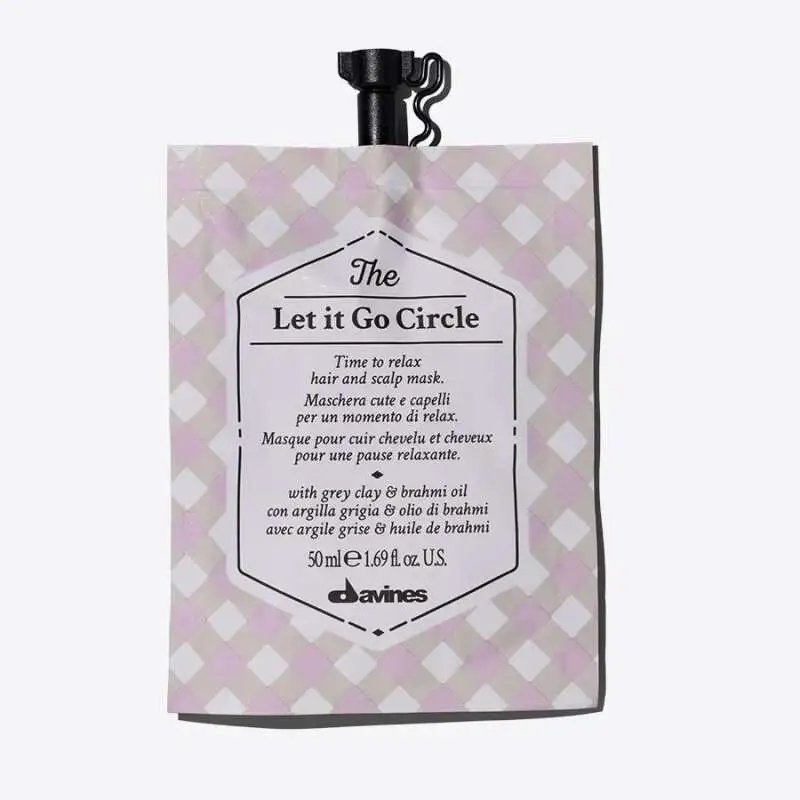 Davines The Let It Go Circle Rahatlatıcı Maske 50 ml | Stresi Azaltan ve Yatıştırıcı Bakım - 1