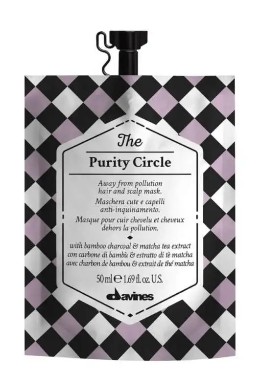 Davines The Purity Circle Arındırıcı Saç Bakım Maskesi 50ml - 1