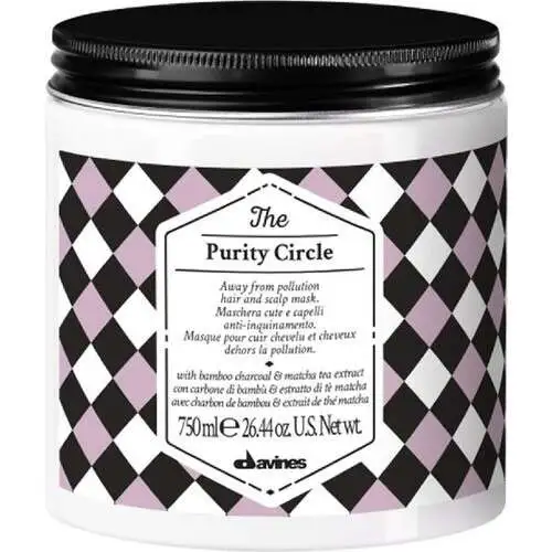 Davines The Purity Circle Arındırıcı Saç Bakım Maskesi 750 ml | Derin Temizleme ve Saç Yenileyici - 1