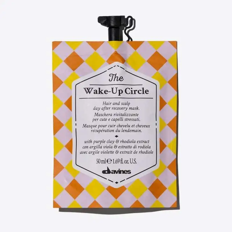 Davines The Wake-Up Circle Baş Derisi ve Saç için Tazeleyici Maske 50ml - 1