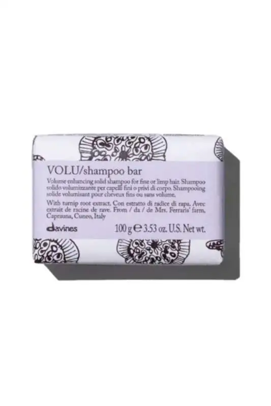 Davines Volu Shamapoo Bar Kırılgan Saçlar için Hacim Kazandıran Katı Şampuan 100 g - 1