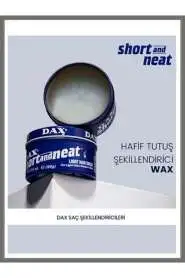 Dax Wax 99gr Short and Neat Mavi | Şekillendirici Wax - 1
