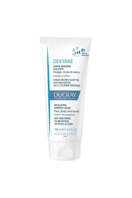 Ducray Dexyane Insulating Barrier Cream 100ml | Kuru Ciltler İçin Yalıtıcı Bariyer Krem - 1