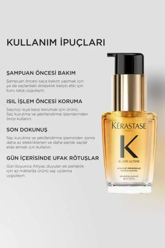 Elixir Ultime Saç Bakım Yağı 30 ML4 - 7