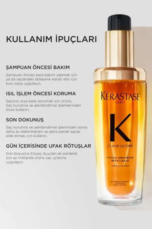 Elixir Ultime Saç Bakım Yağı 75 ML - 5