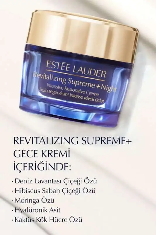 Estée Lauder Revitalizing Supreme+ Night Cream 50 ml | Gece Bakımı ve Yaşlanma Karşıtı Krem - 2