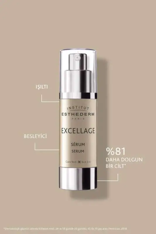 Esthederm Excellage Serum 30 ml | Yaşlanma Karşıtı, Besleyici Cilt Bakım Serumu - 2