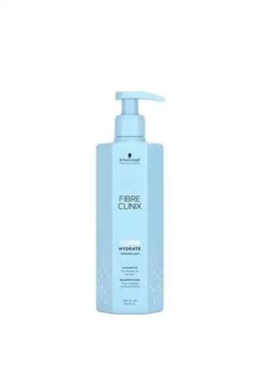 Schwarzkopf Fibre Clinix Hydrate Nemlendirici Şampuan 300ml | Kuru ve Yıpranmış Saçlar İçin Yoğun Nem - 1