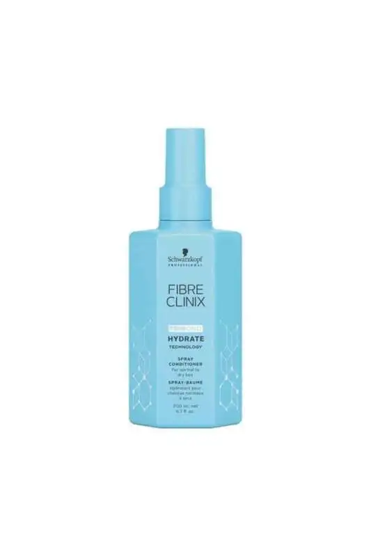 Schwarzkopf Fibre Clinix Nemlendirici Saç Bakım Sütü Spreyi 200ml | Kuru ve Yıpranmış Saçlar İçin Yoğun Nem - 1