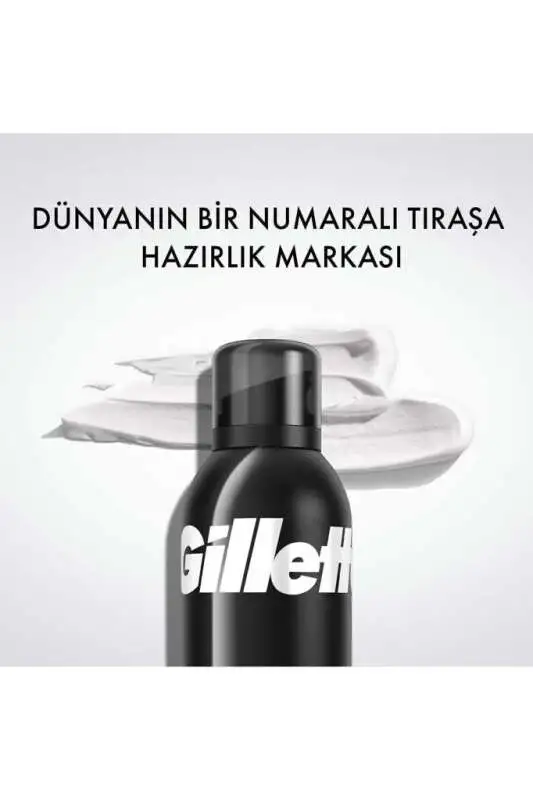 Gillette Tıraş Köpüğü 200ml | Normal Kullanım - 4