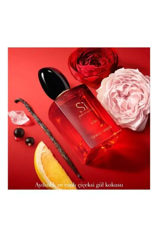 Giorgio Armani Sì Passione Éclat Eau de Parfum 100ml Kadın Parfümü: Tutku ve Işıltının Zarif Uyumu - 3