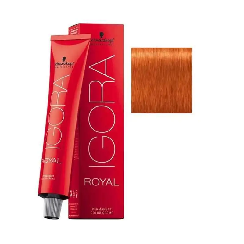 Schwarzkopf Igora Royal Colors 8-77 Açık Kumral Yoğun Bakır Saç Boya 60ml - 1