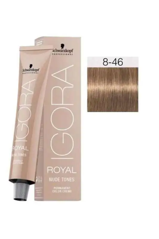 Igora Royal Nude 8-46 Açık Kumral-Bej Çikolata 60 Ml - 1