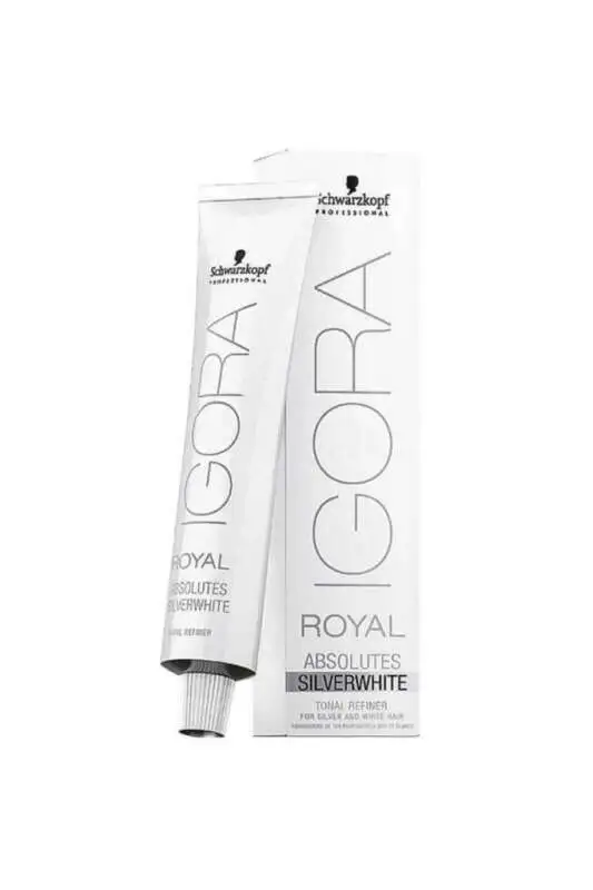 Schwarzkopf Igora Royal SW Silver Saç Boyası 60 ml | Gümüş Gri Tonları ve Uzun Süre Kalıcılık - 1