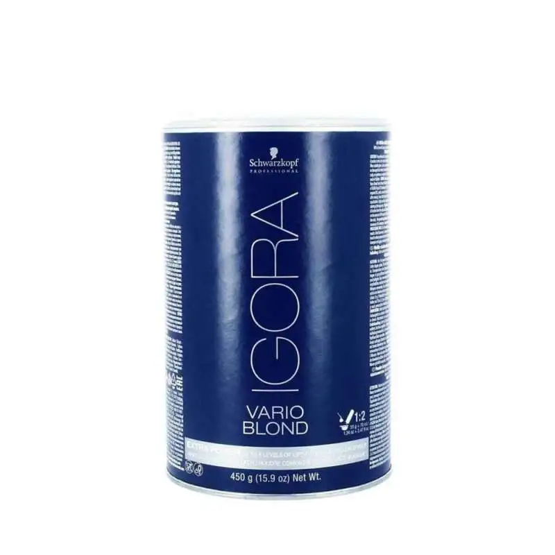 Schwarzkopf Igora Vario Blond Super Plus Toz Açıcı 450 Gr | Yüksek Performanslı, Hızlı Açıcı - 1