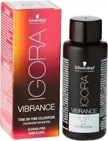 Schwarzkopf Igora Vibrance 5-57 Açık Kahve Altın Bakır Saç Boyası 60ml | Yarı Kalıcı ve Parlak Renk - 