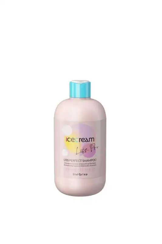 Inebrya Ice Cream Liss Pro Smoothing Shampoo 300 ml | Pürüzsüzleştirici ve Düzleştirici Şampuan - 1