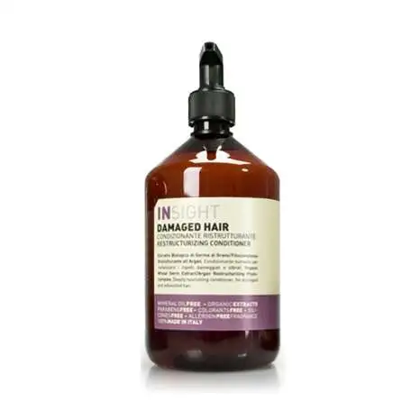 Insight Damaged Hair Restructurizing Onarıcı Saç Kremi 400 ml | Yıpranmış Saçlar İçin Derinlemesine Onarım ve Yumuşaklık - 1
