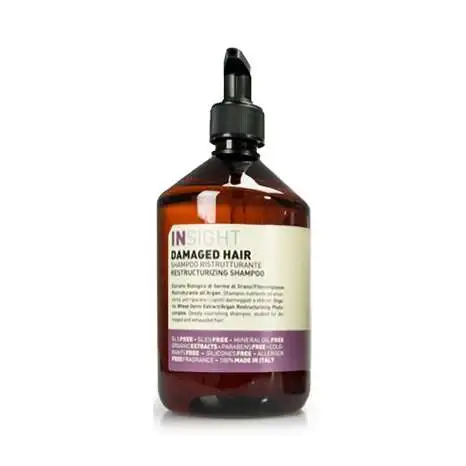 Insight Damaged Hair Restructurizing Onarıcı Şampuan 400 ml | Yıpranmış Saçlar İçin Derinlemesine Onarım ve Beslenme - 1