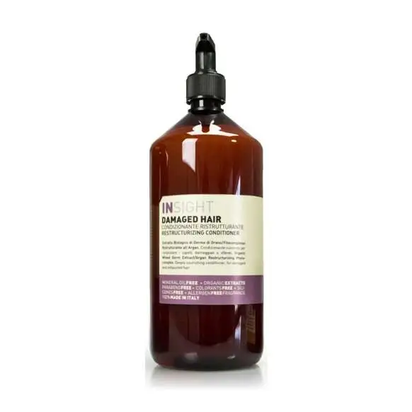 Insight Damaged Hair Restructurizing Onarıcı Krem 900 ml | Hasar Görmüş Saçlar İçin Derinlemesine Onarım ve Beslenme - 1