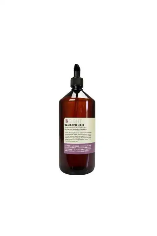 Insight Damaged Hair Restructurizing Onarıcı Şampuan 900 ml | Hasarlı Saçlar İçin Derinlemesine Onarıcı ve Besleyici Şampuan - 1