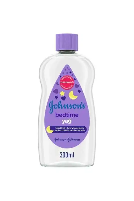 Johnsons Baby Bedtime Yağ 300ml | Bebek Gece Bakım Yağı - 1