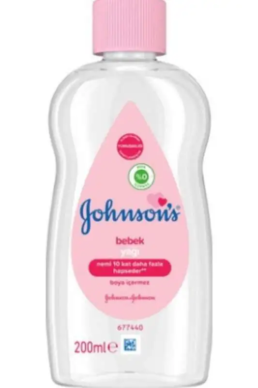 JOHNSONS BABY YAĞ 200ml | Bebek Cildi İçin Nemlendirici Yağ - 1
